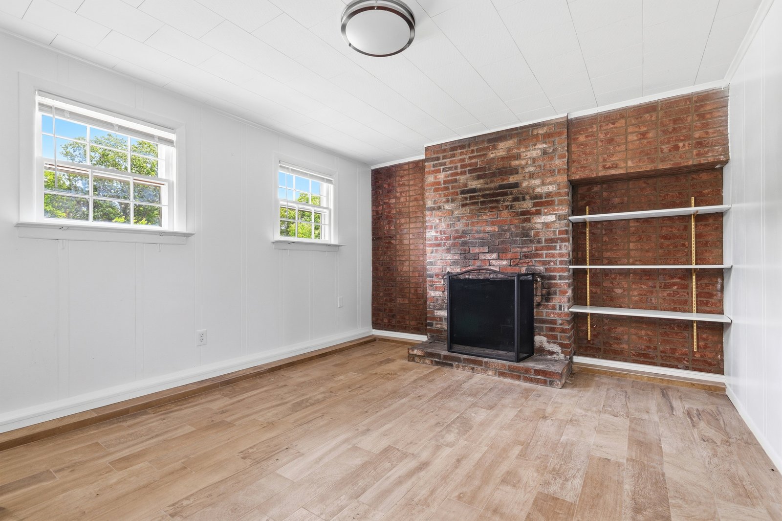 Lower level family room